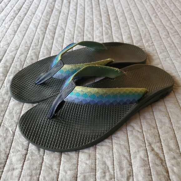 Chaco Ecotread Flip Flops Men's Sz 10 M - MSRP $75 - Picture 4 of 10
